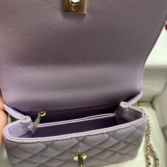 AUTHENTIC 2024 CHANEL Mini Coco Top Handle - Picture 5 of 7
